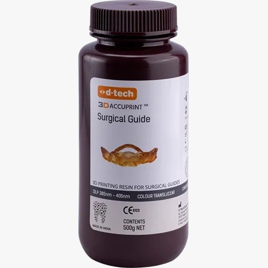 D-Tech 3D Accuprint Surgical Guide Dental 3D Printing Resin